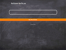 Tablet Screenshot of darkzone-berlin.eu